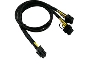 COMEAP 10 pin a Doppio PCI-E 8 Pin (6 + 2) Alimentazione elettrica Adattatore Cavo per Server HP DL580 DL585 DL980 G7 25 pollici (63,5 cm)