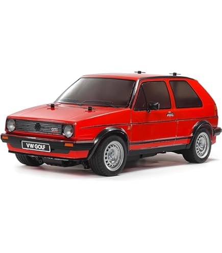 ホビーラジコン TAMIYA VOLKSWAGEN Golf GTI Cup Car Rc Volkswagen Golf Gti Cup Car Tt01E / Tamiya USA