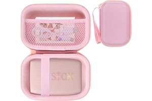 RIYADAone Dur Étui de Protection pour Fujifilm INSTAX Mini Link 3/2 / instax Link Smartphone Photo Printer (Couleur Rose)