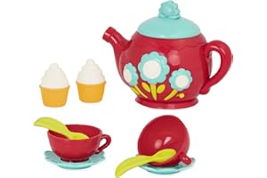 Battat - Service à thé Musical - Ensemble de thé pour Jouer à Faire Semblant - Théière chantante - Jouet Musical pour Enfant - 3 Ans et +