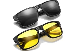 YOZISS Polarised Sunglasses for Men, UV400 Protection Sports Glasses for Men Women, Ultralight Sports Sunglasses for Outdoors, Driving, Boating, Fishing, Golf