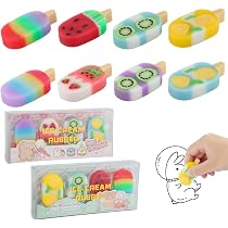 Lot De 30 Gommes Mignonnes En Forme De Nourriture – Fruits, Légumes, Desserts – Idéal Cadeau Enfants Et Rentrée Scolaire