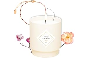 MY JOLIE CANDLE - Bougie Parfumée - Bijou Surprise Bracelet (Or - perles rouge, Fleur de Thé)