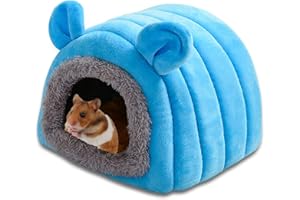 Esenlong Lit en peluche pour cochon d'Inde, cochon d'Inde, hamster, lapin, rongeur, cochon d'Inde, rat, hérisson