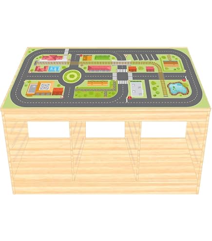 Milaboo® Set di adesivi in vinile premium su misura per IKEA TROFAST (beige