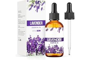 AOOSA Eteriska oljor lavendel 100 ml naturliga eteriska oljor | Fräsch ren doftolja för luftfuktare diffusor för hemlagad til