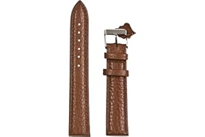 GL LEATHER ACCESSORIES Extra Long Ladies Men's Same Colour Stitching Leather Watch Strap 14 Colours