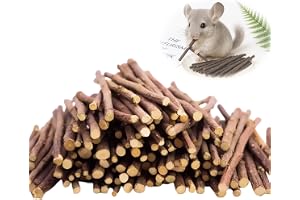 Flewdart 500 g hamster- och kanintuggleksak, äppelträdpinne, 300 st (500 g)