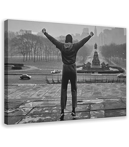 Affiche Murale Décorative Rocky - Poster Film Célèbre, Impression Artistique Sur Papier Couché, Format 40x30 Cm, Livrée Dans Un Tube - 7