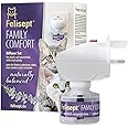 Felisept Family Comfort Relaxing Agent in Multi-Cat Household Plug-In Diffuser and Refill 45ml Starter Set - With natural catnip - Cat plug in calmer - Release tensions and reduce sustainably