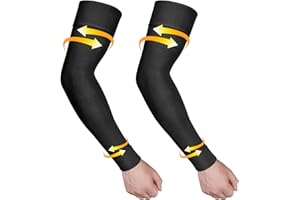 ‎AILAKA Ailaka Medizinische Kompressions Lymphödem Damen Herren, Kompression Arm 20-30 mmhg Kompressionsärmel mit Gepunktetem Silikonband, Armbandage für Krampfadern, Lymphödem, Arthritis, Tennisarm