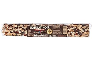 Les Ruchers du Luberon Barre de Nougat Noir 200 g