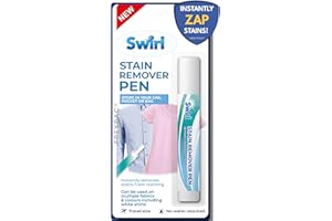 Swirl Instant Clothes Stain Remover Pen | Goodbye Wine Stain | Food Splatter | Dirt Blemish | | Quick Dry Pen | Stain Stick Works on all Fabrics (Bundle by FREYPAC®) (1)