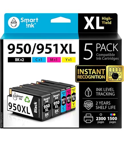 Servidor Hp Cartuchos Para Impresora Hp 4x Compatible HP 950 951 Cartucho De Tinta XL Para Hp 950XL 951XL Hp Officejet Pro 8100 8610 Hp Impresora Bateria Redmi Note 10 Pro
