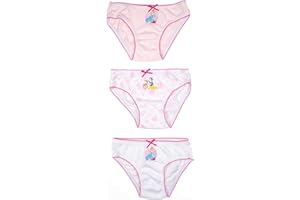 Ellepi Mutande Bambina Principessa Slip Intimo Mutandine Disney Bimba 2 3 4 5 6 7 8 9 10 11 Anni Ragazza Cotone Ragazze Morbido Elastico Colori Bambini Regalo Compleanno Abbigliamento