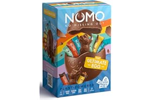 BELLA & CO. NOMO Ultimate Egg Bunnies & Mini Bars Easter Eggs Chocolate | Chocolate Easter Egg 2023 | Free From Dairy, Gluten, Eggs & Nuts | Chocolate Gifts | Thank You Gifts | 258g