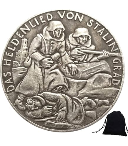 Moneda Alemana Antigua De Níquel – Edición 1943 | Chapada En Plata 925 | Colección Histórica