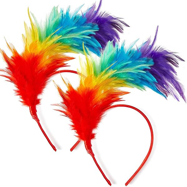 Boland Regenbogen Strohhut Pride – LGBTQ, Karneval, CSD | Einheitsgröße, Mit Buntem Hutband