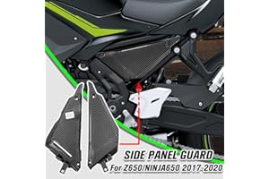 Lorababer Motorrad Karosserie Verkleidungsrahmen Panel Cover Protector Bodykit ABS Motorhaubenschutz Kompatibel mit Z650 Ninja 650 Z 650 Z-650 NINJA650 2017 2018 2019 2020 (H)