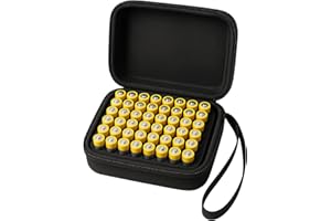 COMECASE pudełko na baterie Torba na przenoszenie pudełko na baterie, S, Kompaktowy