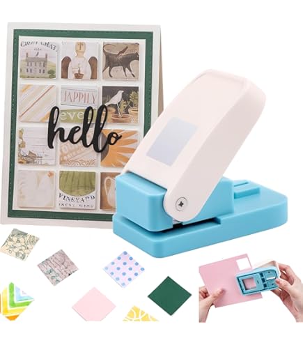 Creative Scrapbooking perforator, vierkante stempel, randperforator