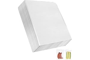 Sinlaw 100 Sacs Sous Vide Alimentaire, Sacs sous Vide gaufrés Combo Maison 20x30 cm,Sac Congelation Sous Vide pour Toutes les Machines à Sceller Sous Vide