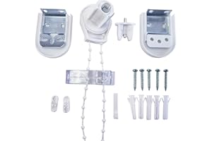 Furnished Roller Blind Fittings Replacement Repair Kit - Durable Easy Fit Child Safe - Spare Set for 25mm Roller Blinds