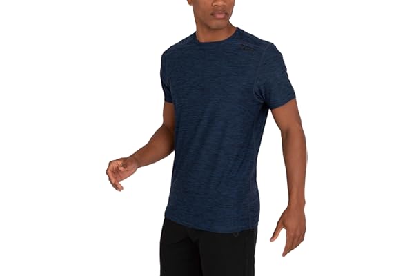 TCA T-Shirt de Sport à Manches Courtes pour Homme, Technique de Gym, Course, pagaie, randonnée, séchage Rapide