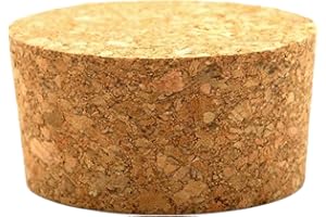 ALCOFERMBREW Korek 60/53 mm - Korek Stożkowy | Zatyczka Korkowa | Korek Naturalny