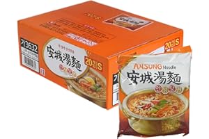 YIJIA | Pack 20x125g Ramen Coreanos AnSangTangMyun - Instant Noodle Fideos Corea