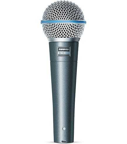 Microphone Vocal Shure PGA48-XLR - Dynamique Cardioïde, Câble 4.6m, Interrupteur Marche/Arrêt