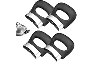 Hezhou 4 Pz Pentola Maniglia Bakelite Impugnatura Doppio Foro Accessori Utensile da Cucina Anti Scalding Manico della Pentola a Pressione Manico di Supporto Laterale della Pentola a Pressione