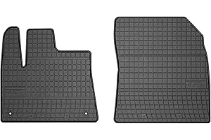 MOTOS Tapis de sol caoutchouc pour Peugeot Partner III depuis 2018 Améliorez Votre Confort de Voyage avec Le tapis noir antidérapant Auto ET- tapis voiture Tous Temps pour Voiture, Protection Contre l