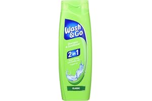 Wash & Go - Classic 2 in 1 Shampoo & Conditioner - 400ml