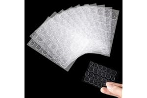 AIDQXBAOER 360 Stück Nagelkleber Aufkleber,Doppelseitiges Gelee Nagel Klebepads Nagelkleber, Super Klebrige, Transparent, Flexibel, für Die Maniküre