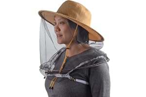 ZffXH Moskitonetz Hut Fischerhut Bienenzucht Imker Schleier Hüte Fliegen Käfer Schleier Haube