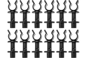 EMSea 10pcs Clip Per Asta Di Supporto Per Cofano PRC3180 Compatibile con Defender 90 110 130 TD5 Compatibile con Defender Dal 1999 In Poi Discovery 1 Clip Fissaggio Supporto Cofano Auto