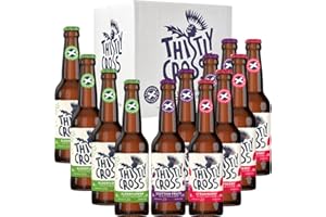 THISTLY CROSS Cider Mixed Fruits Pack - 12 x 330ml - Delicious Scottish Cider - Perfect as a Cider Gift Set for Men and Women or to Fill the Fridge