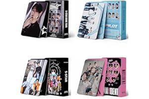 SAMSHINE Kpop Stray Kids Lot de 220 cartes photo Stray Kids Lomo Stray Kids 5 étoiles Dome Tour Album Cartes Stray Kids Pilot Lomo Cards Stray Kids 5 étoiles Cartes photo pour fans (4boxes-3)