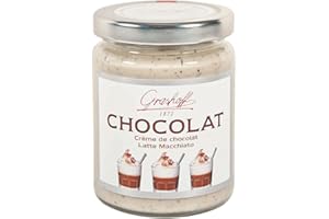 Schokoladenaufstrich CHOCOLAT mit weißer Schokolade & Latte Macchiato von Grashoff, 250g