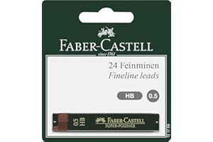 Faber-Castell Faber Castell 121799 Lot de 24 Mine 0,5 mm HB