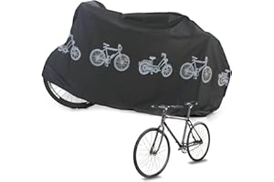 Idota Housse de protection pour vélo imperméable, version épaisse, en PEVA 200 x 110 cm, VTT, velo de route, velo electrique