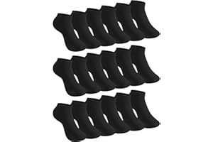L&K-II 92201VA Skarpetki do sneakersów, krótkie, damskie/męskie, stopki, oddychająca bawełna, czarne/białe/szare, po 12/24/36 par