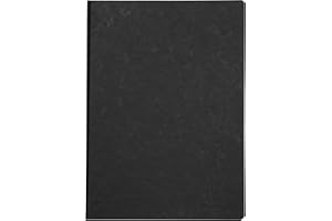 ‎CLAIREFONTAINE Clairefontaine 791421C Heft A4, Leinen, Age Bag, kariert, 96 Blatt, schwarz