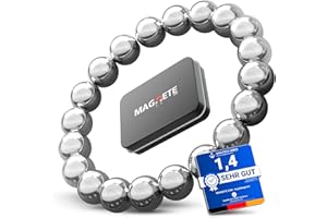 MAGNETE.COM 20 magnesów neodymowych Power Magnet srebrny – bardzo mocny okrągły średnica 8 mm – silne magnesy super magnes – siła przyczepności ok. 3,5 kg – magnesy do białych tablic, tablic korkowych, tablic