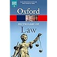 OXFORD UNIVERSITY PRESS A Dictionary of Law