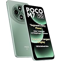 POCO M7 5G मिंट ग्रीन 6GB RAM|128GB ROM |SD4 Gen2