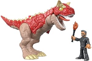 Carnotaurus & Dr. Malcolm - Jurassic World Imaginext