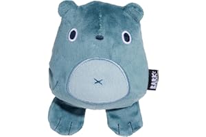 BARKBOX BARK Grey Bear Hugger Super Chewer 2-in-1 Plush Exterior Hard Core Plush Toy for Large Dogs - Large