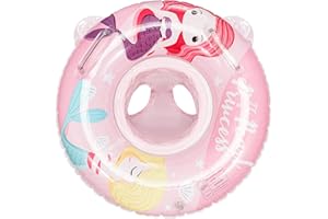 Pukitt Baby Schwimmring, Aufblasbare Schwimmreifen Kinder Schwimmtrainer für Kinder 12 Monate bis 6 Jahren